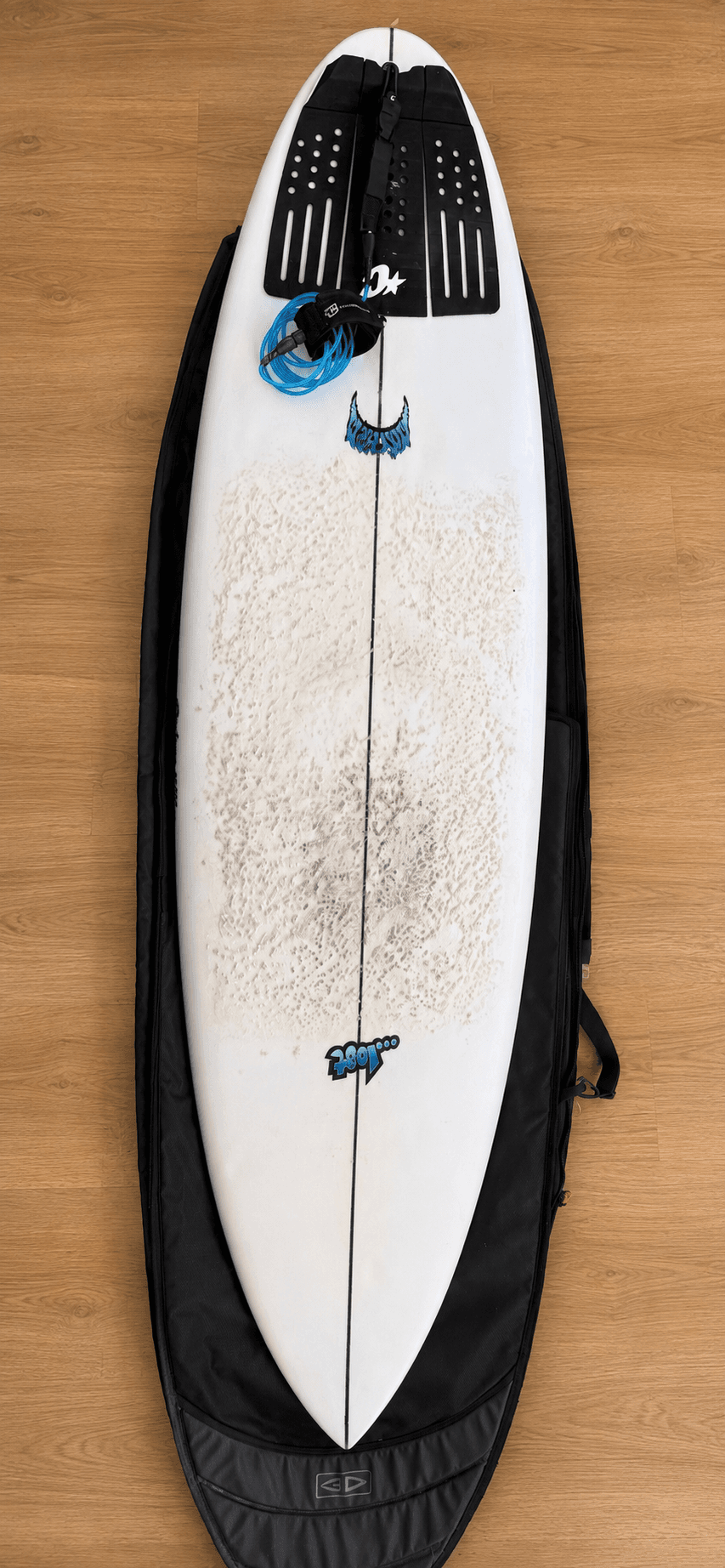 Lost Lib Tech RNF ‘96 Surfboard - 5’4” + Ocean & Earth Board Bag + Leash